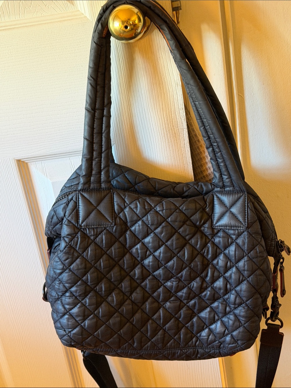 MZ Wallace Quilted Black Medium Sutton
